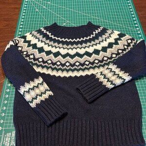 Banana Republic Nordic Raglan Sleeve Sweater size Small